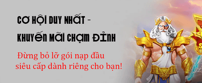 Khuyến Mãi Nạp Đầu 100% banner